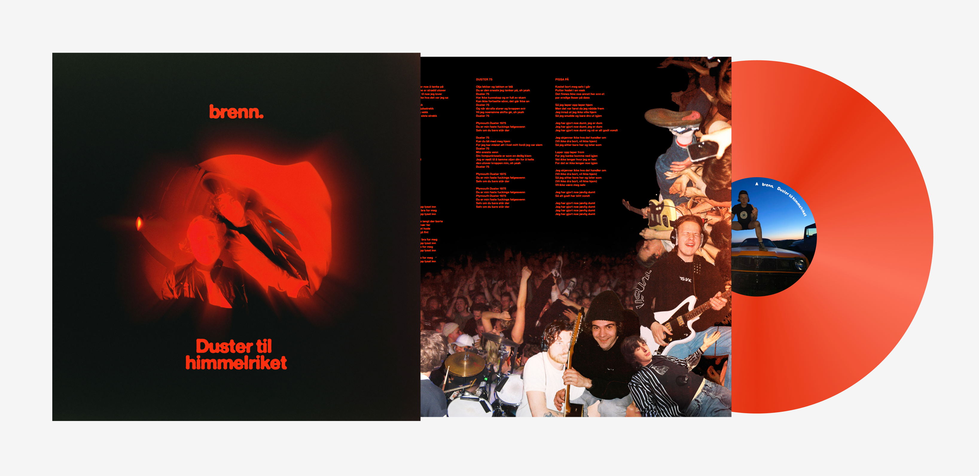 Duster til himmelriket - brenn. vinyl